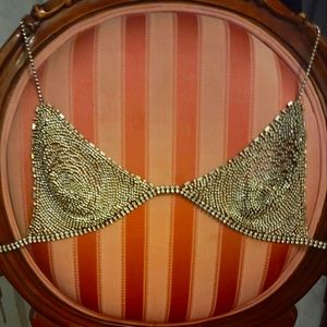Rhinestone Bralett.  Express. Excellent condition!